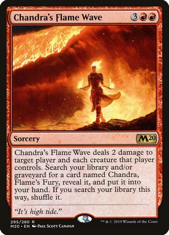 Image for Chandra's Flame Wave (295) [Core Set 2020]