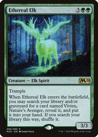 Image for Ethereal Elk (299) [Core Set 2020]