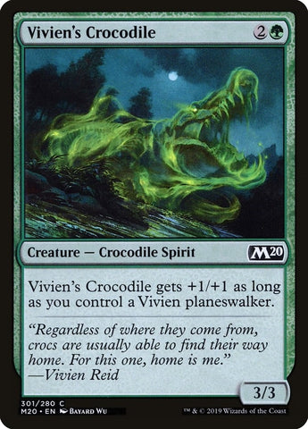 Image for Vivien's Crocodile (301) [Core Set 2020]