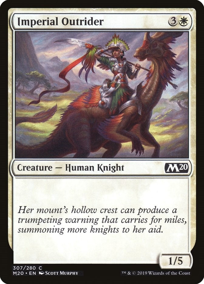 Image for Imperial Outrider (307) [Core Set 2020]