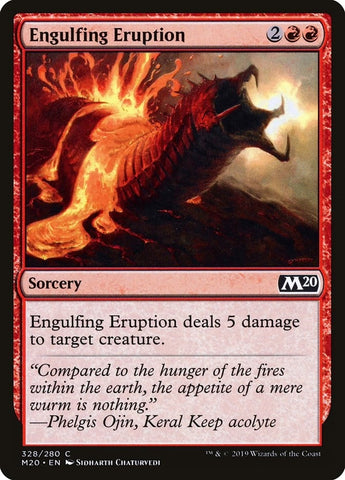 Image for Engulfing Eruption (328) [Core Set 2020]