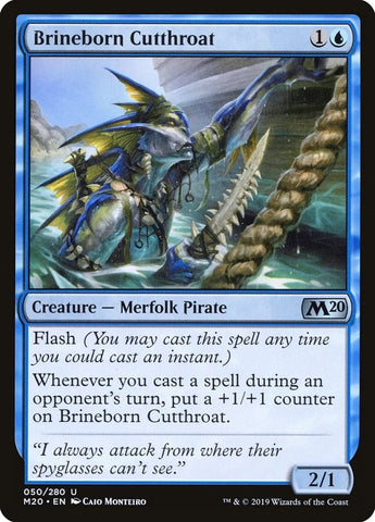 Image for Brineborn Cutthroat (50) [Core Set 2020]