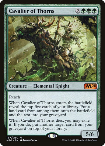 Image for Cavalier of Thorns (167) [Core Set 2020]