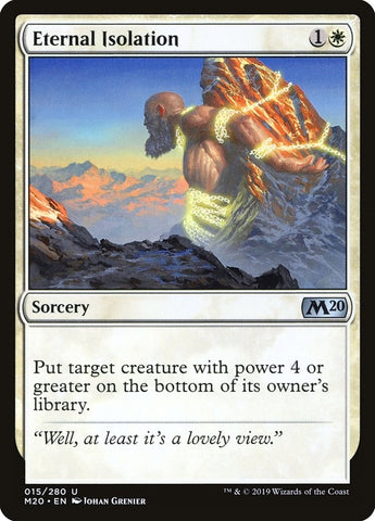 Image for Eternal Isolation (15) [Core Set 2020]