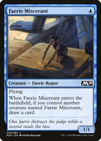 Image for Faerie Miscreant (58) [Core Set 2020]