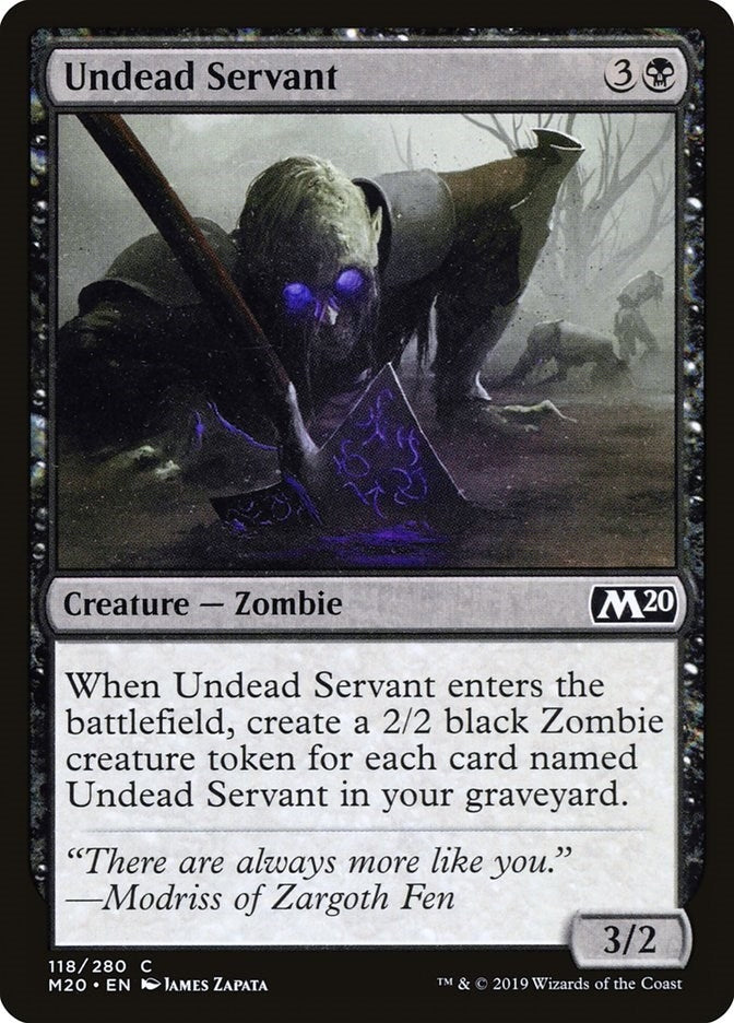 Image for Undead Servant (118) [Core Set 2020]