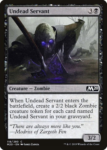 Image for Undead Servant (118) [Core Set 2020]