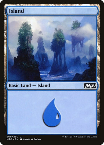 Image for Island (268) (268) [Core Set 2020]