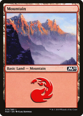 Image for Mountain (274) (274) [Core Set 2020]