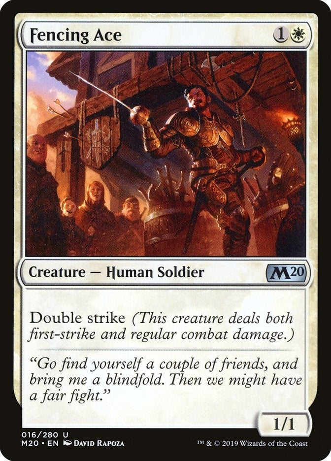 Image for Fencing Ace (16) [Core Set 2020]