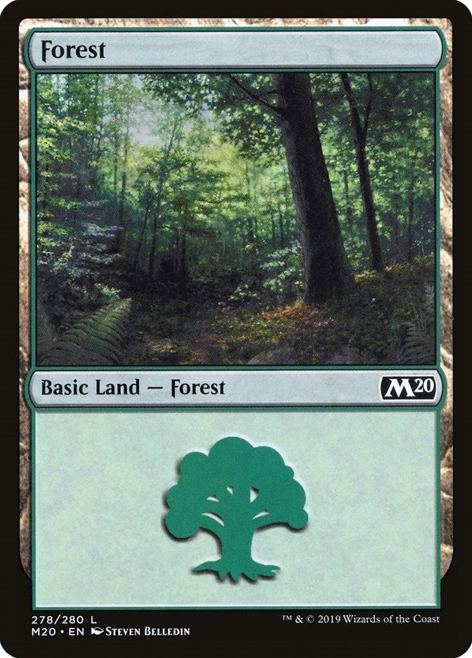 Image for Forest (278) (278) [Core Set 2020]