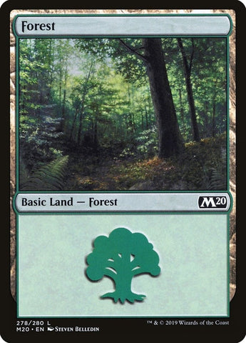 Image for Forest (278) (278) [Core Set 2020]