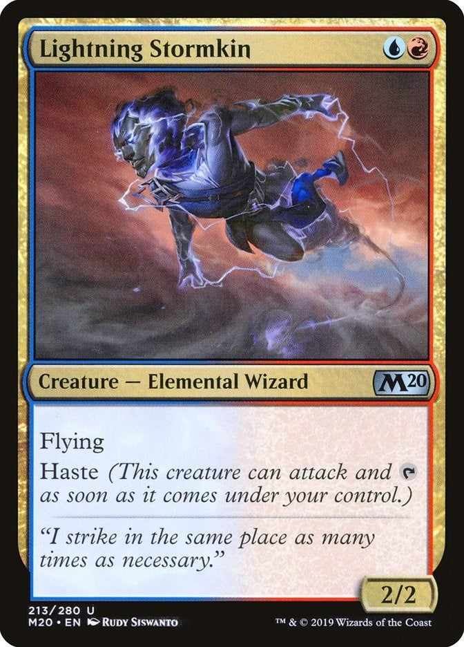 Image for Lightning Stormkin (213) [Core Set 2020]