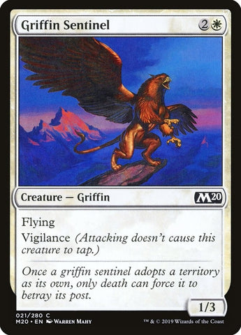 Image for Griffin Sentinel (21) [Core Set 2020]