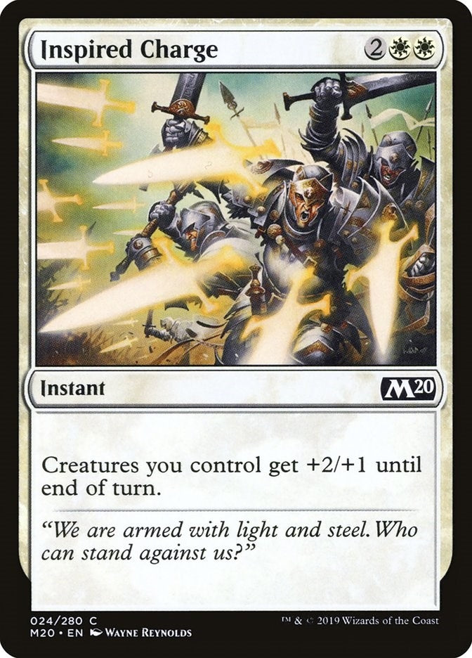 Image for Inspired Charge (24) [Core Set 2020]
