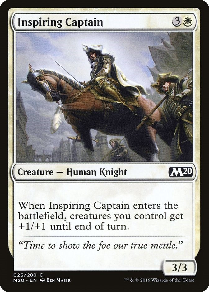 Image for Inspiring Captain (25) [Core Set 2020]