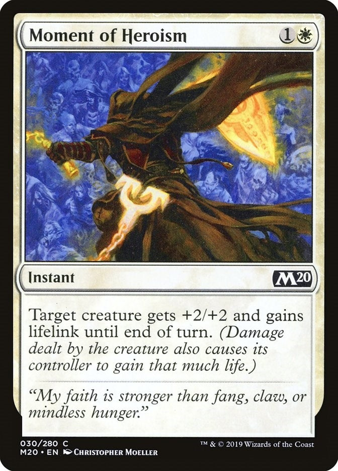 Image for Moment of Heroism (30) [Core Set 2020]