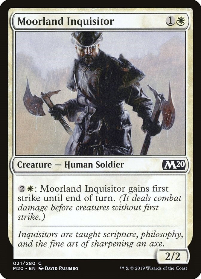Image for Moorland Inquisitor (31) [Core Set 2020]