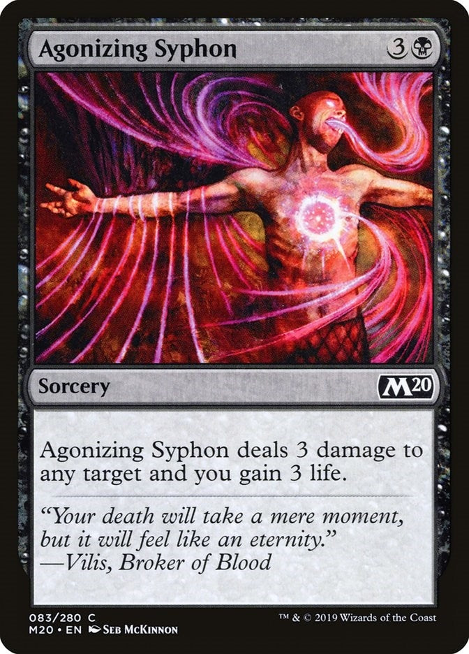 Image for Agonizing Syphon (83) [Core Set 2020]