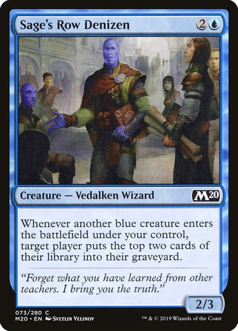Image for Sage's Row Denizen (73) [Core Set 2020]