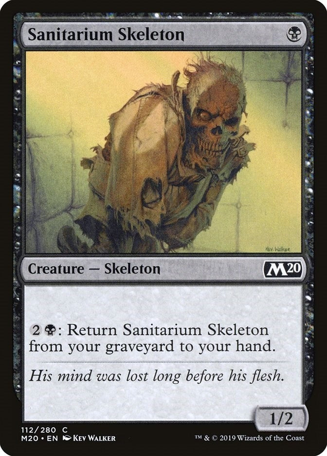 Image for Sanitarium Skeleton (112) [Core Set 2020]