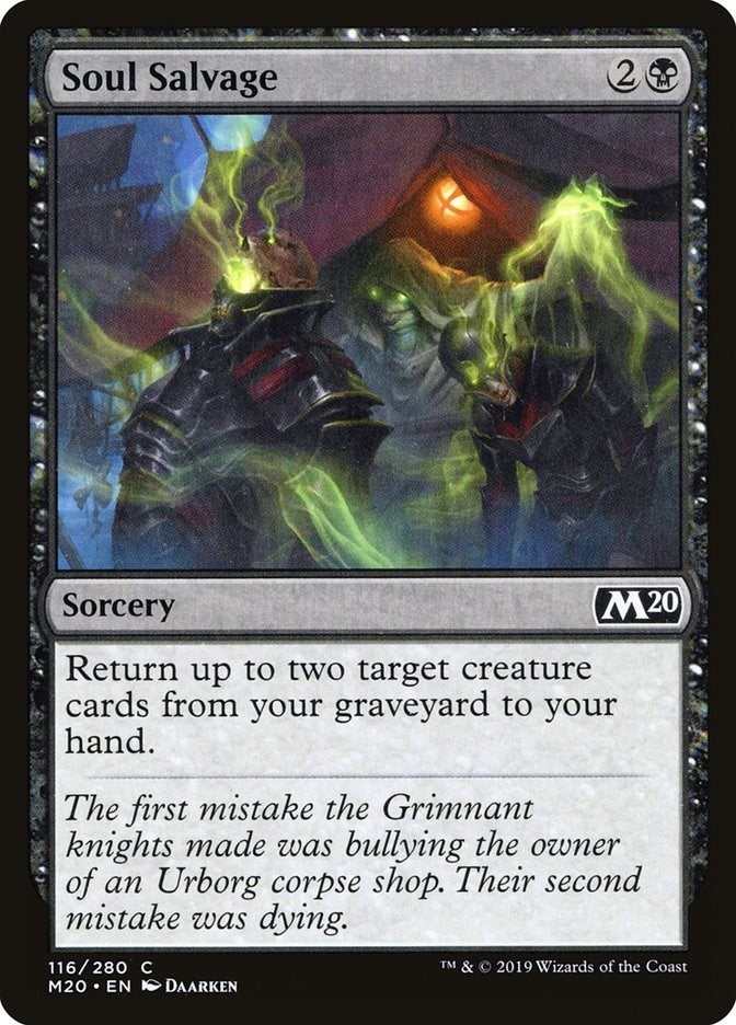 Image for Soul Salvage (116) [Core Set 2020]