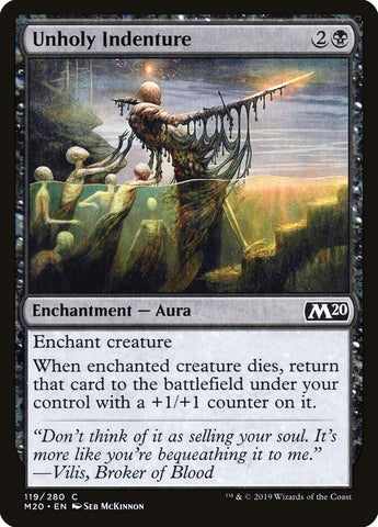 Image for Unholy Indenture (119) [Core Set 2020]