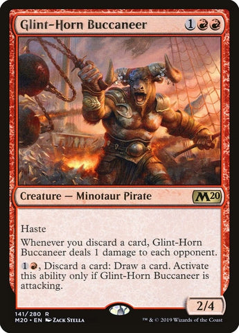 Image for Glint-Horn Buccaneer (141) [Core Set 2020]