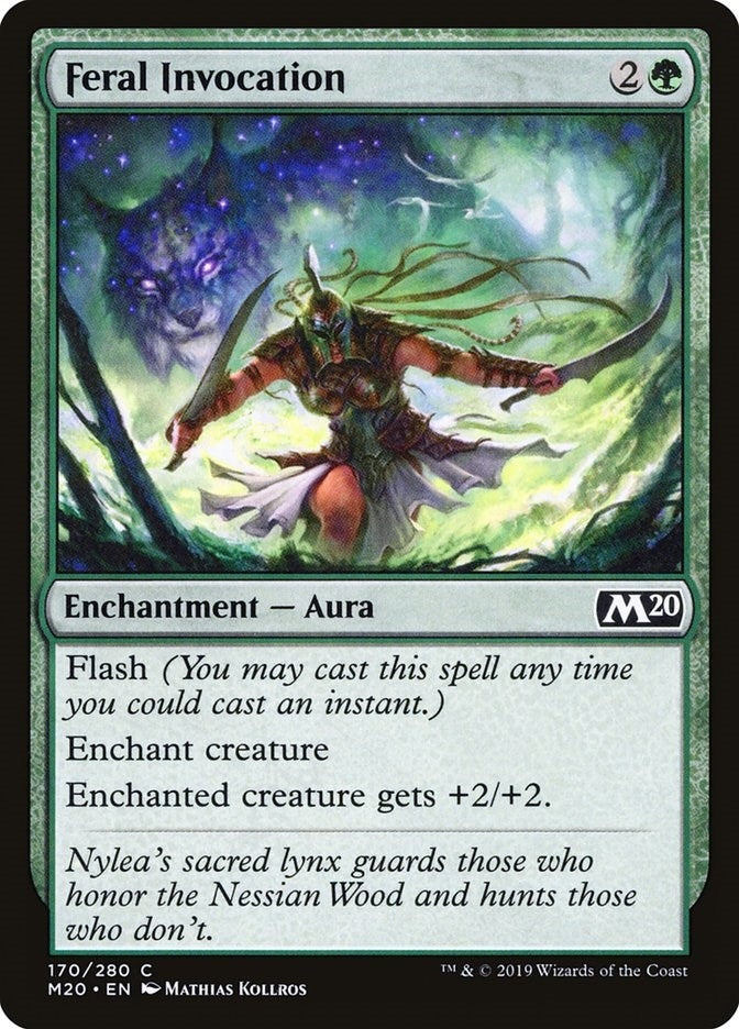 Image for Feral Invocation (170) [Core Set 2020]