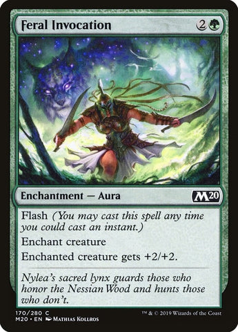 Image for Feral Invocation (170) [Core Set 2020]