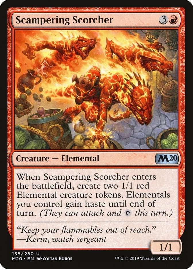 Image for Scampering Scorcher (158) [Core Set 2020]