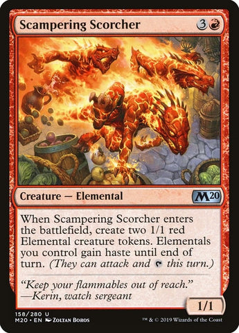 Image for Scampering Scorcher (158) [Core Set 2020]