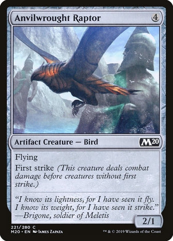 Image for Anvilwrought Raptor (221) [Core Set 2020]