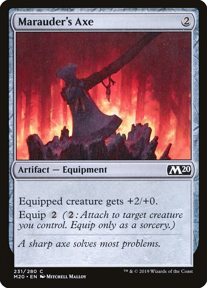 Image for Marauder's Axe (231) [Core Set 2020]