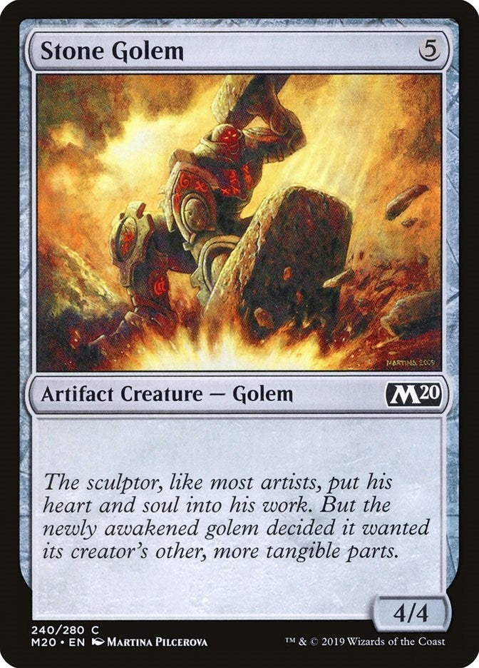 Image for Stone Golem (240) [Core Set 2020]
