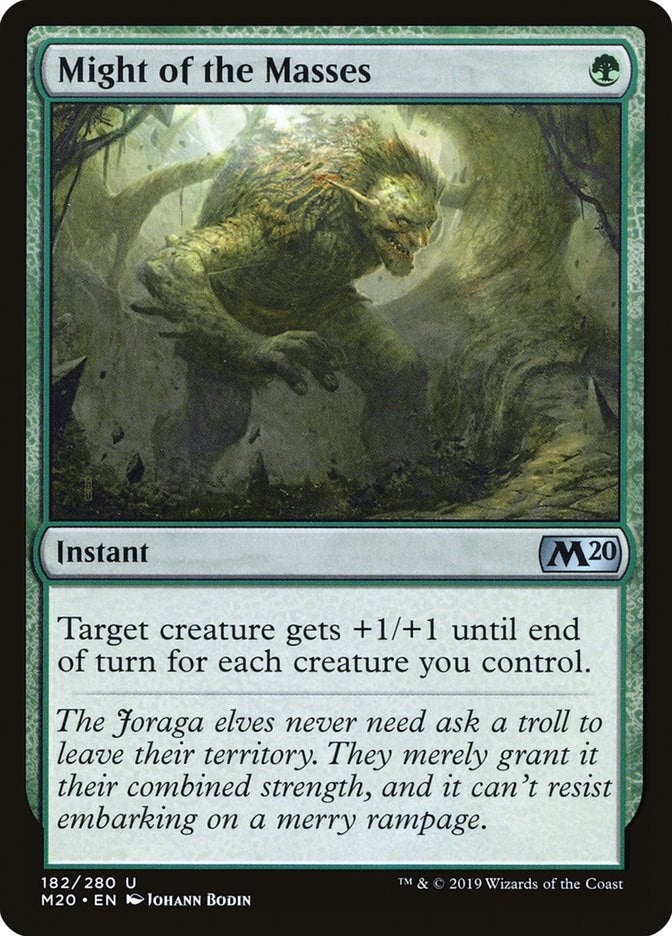 Image for Might of the Masses (182) [Core Set 2020]