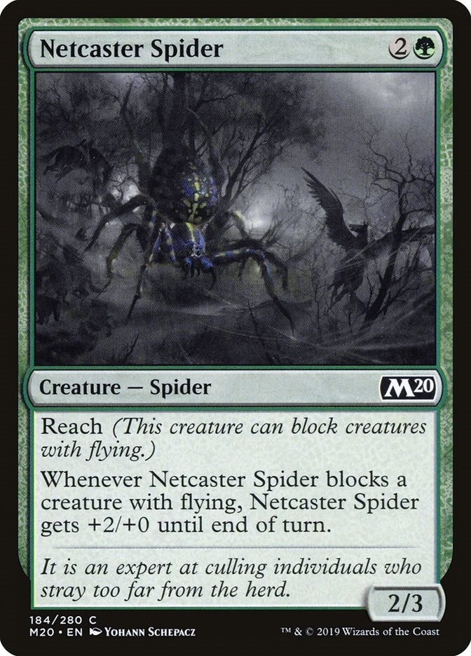 Image for Netcaster Spider (184) [Core Set 2020]