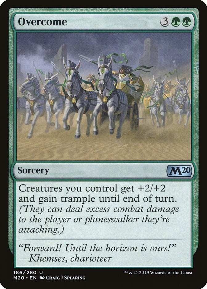Image for Overcome (186) [Core Set 2020]