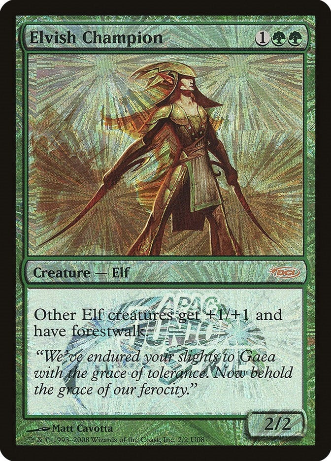 Image for Elvish Champion (Junior APAC Series) (2) [Junior Series Promos]