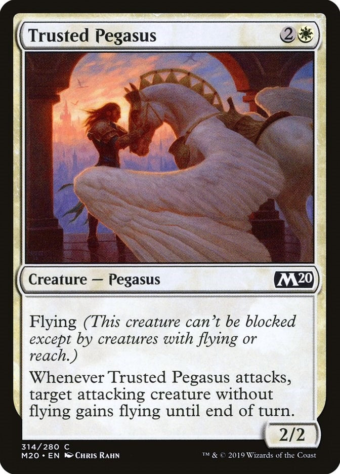 Image for Trusted Pegasus (314) [Core Set 2020]
