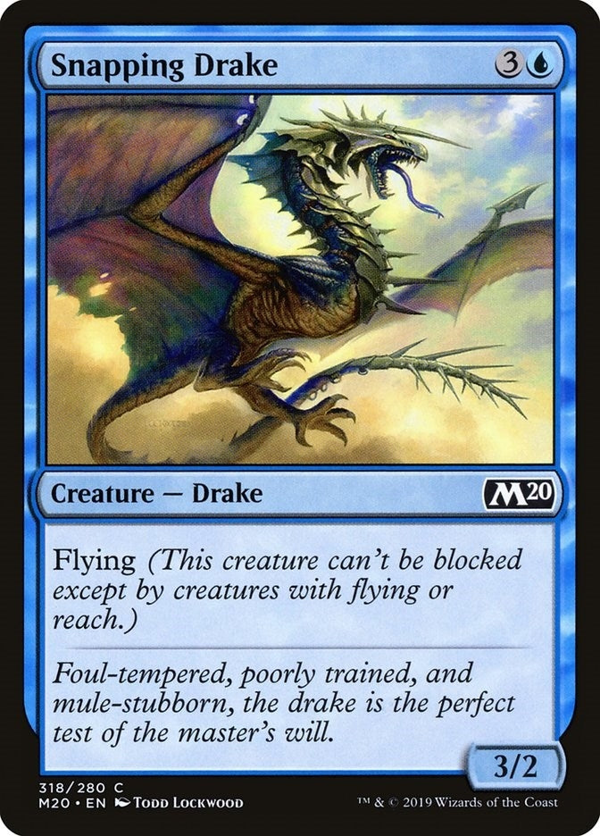 Image for Snapping Drake (318) [Core Set 2020]