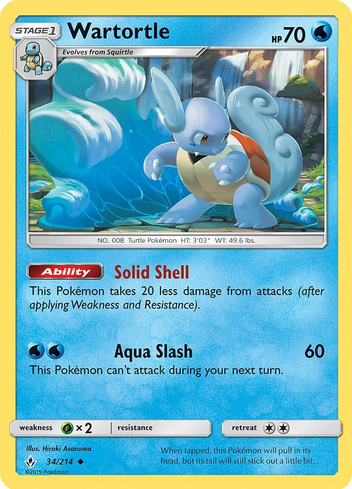 Image for Wartortle - 034/214 (Premium Collection Promo) (034/214) - Pokemon