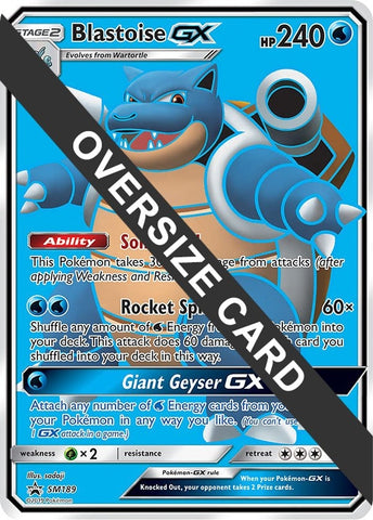 Image for Blastoise GX (SM189) [Jumbo Cards]