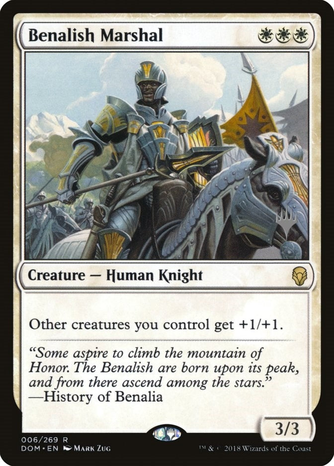 Image for Benalish Marshal (6) [Promo Pack: Core Set 2020]