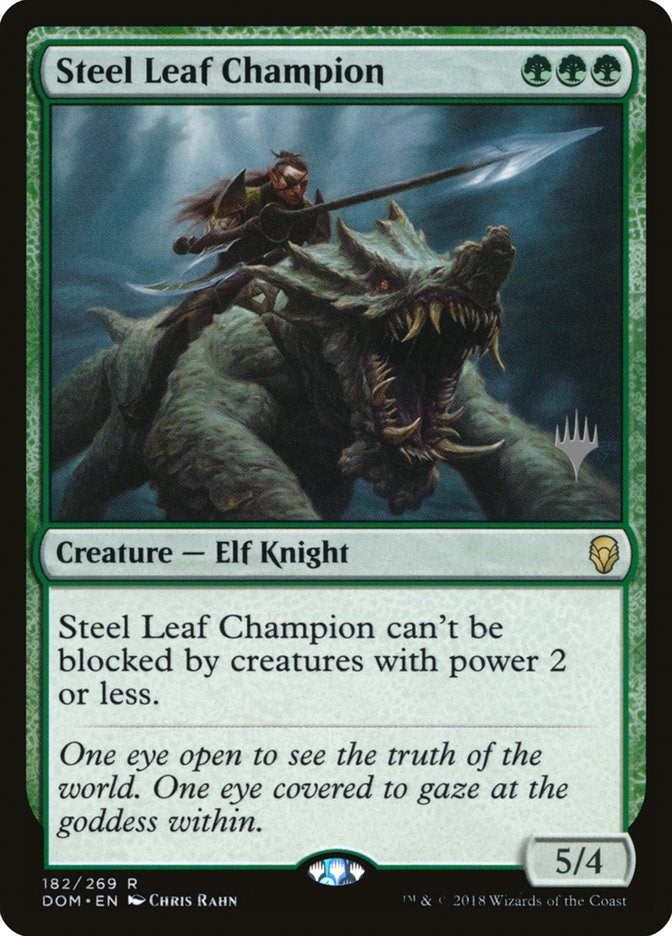 Image for Steel Leaf Champion (182) [Promo Pack: Core Set 2020]