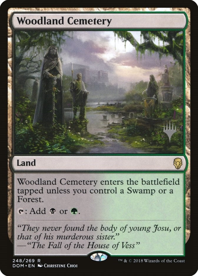 Image for Woodland Cemetery (248) [Promo Pack: Core Set 2020]