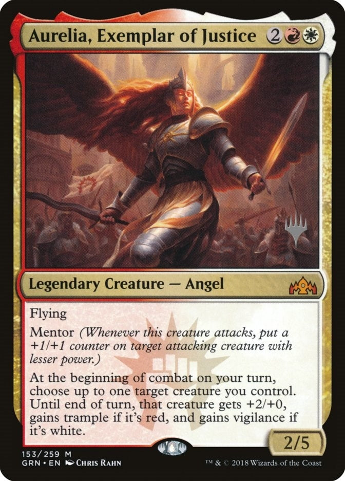 Image for Aurelia, Exemplar of Justice (153) [Promo Pack: Core Set 2020]