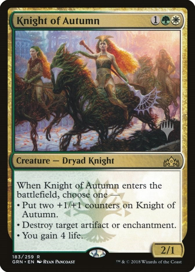 Image for Knight of Autumn (183) [Promo Pack: Core Set 2020]