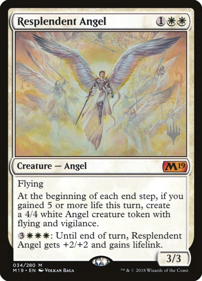 Image for Resplendent Angel (34) [Promo Pack: Core Set 2020]