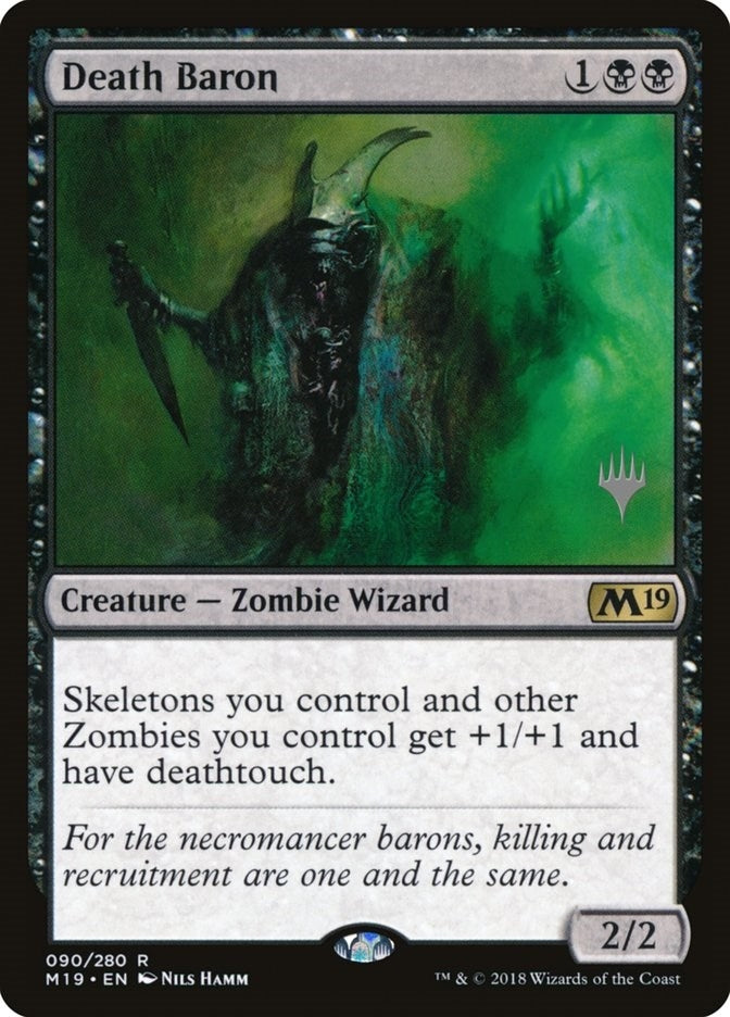 Image for Death Baron (90) [Promo Pack: Core Set 2020]